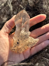 Rutilated Quartz cluster