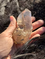 Rutilated Quartz cluster