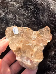 Rutilated Quartz cluster