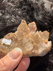 Rutilated Quartz cluster