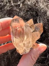 Rutilated Quartz cluster