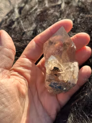 Rutilated Quartz cluster