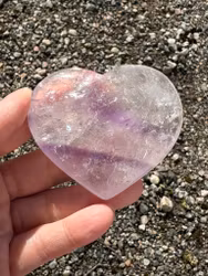 Amethyst heart