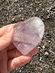 Amethyst heart