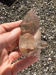 Rutilated Quartz cluster