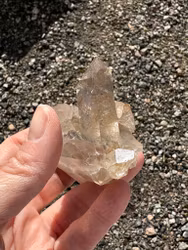 Rutilated Quartz cluster
