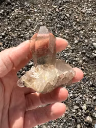 Rutilated Quartz cluster