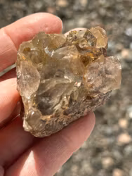 Rutilated Quartz cluster
