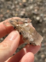 Rutilated Quartz cluster