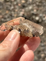 Rutilated Quartz cluster