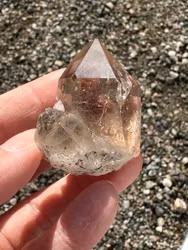 Rutilated Quartz cluster
