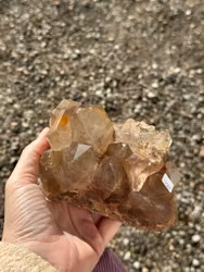 Rutilated Quartz cluster
