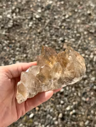 Rutilated Quartz cluster