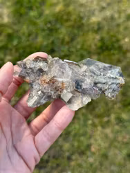 Rutilated Quartz cluster