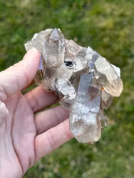 Rutilated Quartz cluster