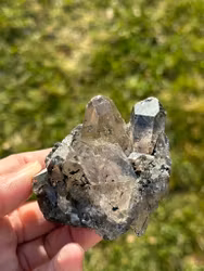 Rutilated Quartz cluster