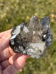Rutilated Quartz cluster