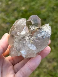 Rutilated Quartz cluster