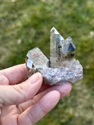 Rutilated Quartz cluster