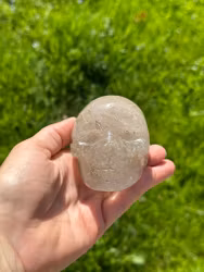 Tutilated Quartz skull