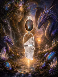 Awakening the Ancient Magic Within- Australian Boulder Opal with Heliketite
