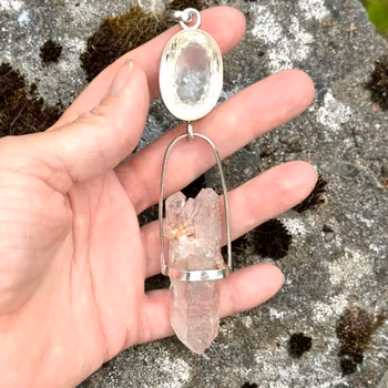 The Pink Dragon of Divine Feminine Reawakening - Light Portal with Double Terminated Pink Lemurian