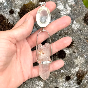 The Pink Dragon of Divine Feminine Reawakening - Light Portal with Double Terminated Pink Lemurian