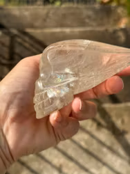 Citrine traveller skull