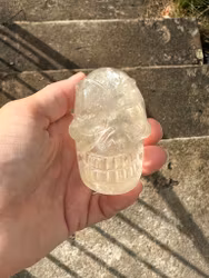 Citrine traveller skull