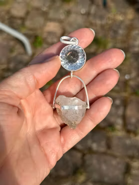 MAYA - The One Who Emerges From the Mist  Light Portal with Swedish Quartz, Pyrite & Ancient Water