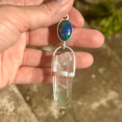 When the Soul Is Ready to See - The Calling of Thoth  Black Opal with Lemurian