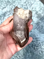 Double terminated Brandenberg Amethyst Skeletal Quartz