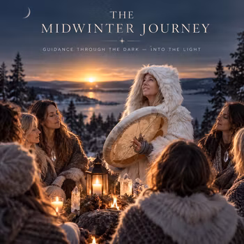 Midwinter journey in to the light