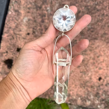 Master of Light - Light Portal with Double-Terminated DOW White Lodolite