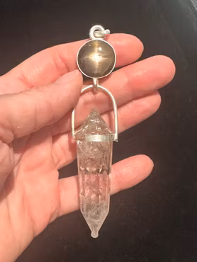 The Journey Beyond the Edge of Consciousness - Star Sunstone with Fire Horse Vogel Crystal