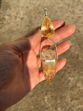 Rebirth – Awakening the Crystalline Life Force-  Citrine with extraordinary Himalayan Quartz