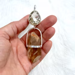 White Buffalo Woman - The Sacred Balance of All Life  Awakening the Ancient Wisdom and Light of Mother Earth  Citrine with Kundalini Citrine
