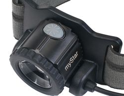 Nextorch Mystar 2.0 pannlampa svart, 760 lm uppladdningsbart batteri