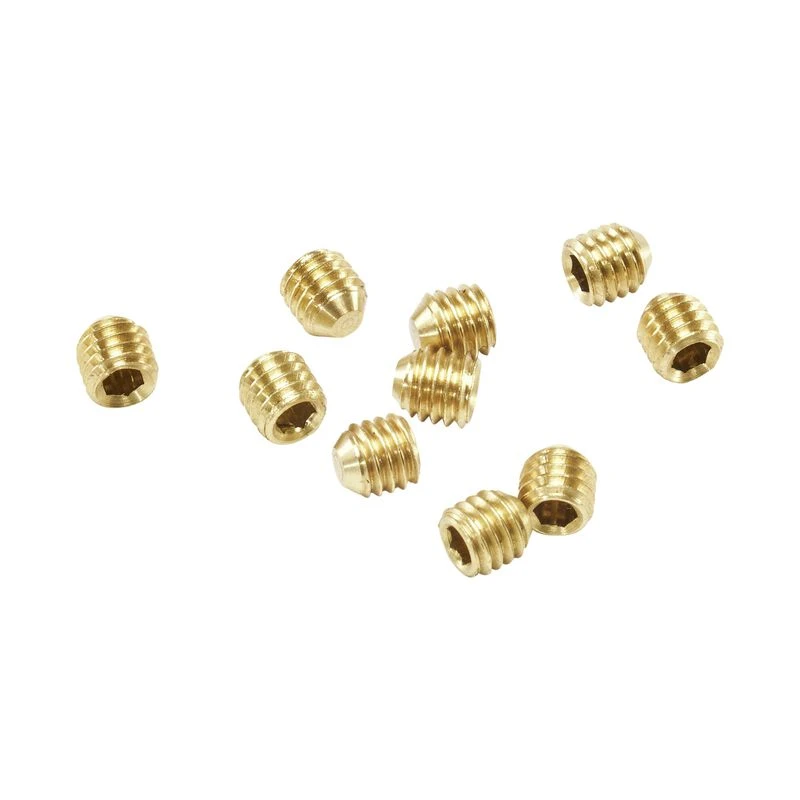 RCBS BRASS SET SCREW 10-32X3/16 F
