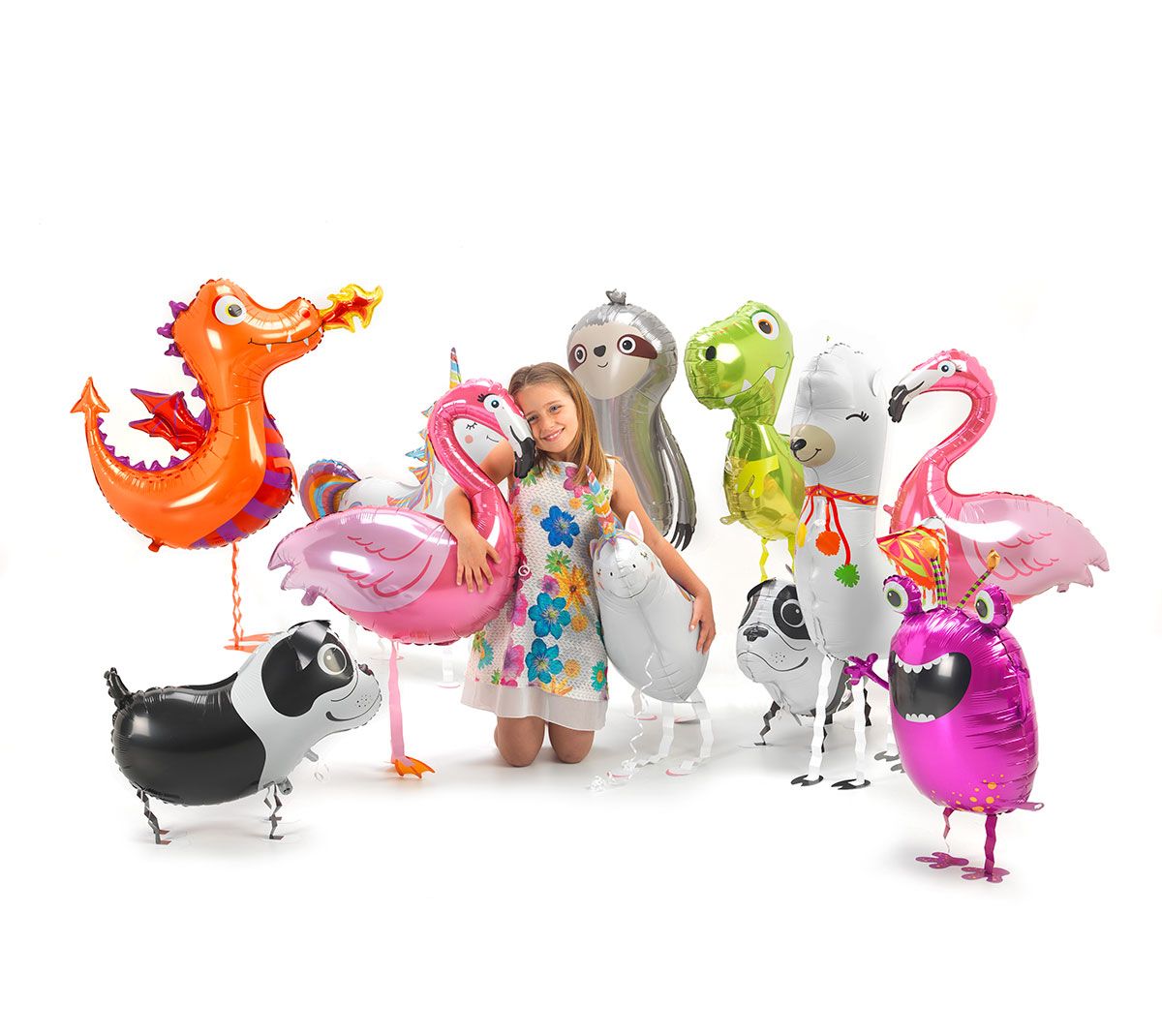 Folieballong Flamingo 84cm