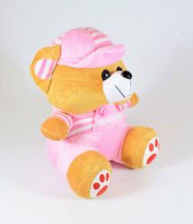 Nalle Hugsbaby Rosa & Vit Tröja, 18 cm