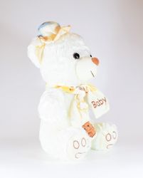 Nalle Baby med Hatt 29cm