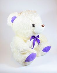 Stor Nalle med Rosett 40cm