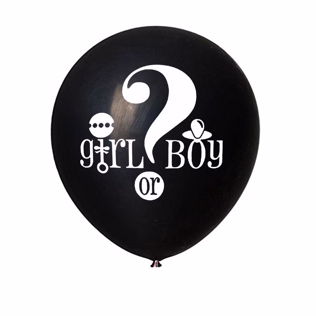Gender Reveal, Babyshower ballong Girl or Boby? 91cm