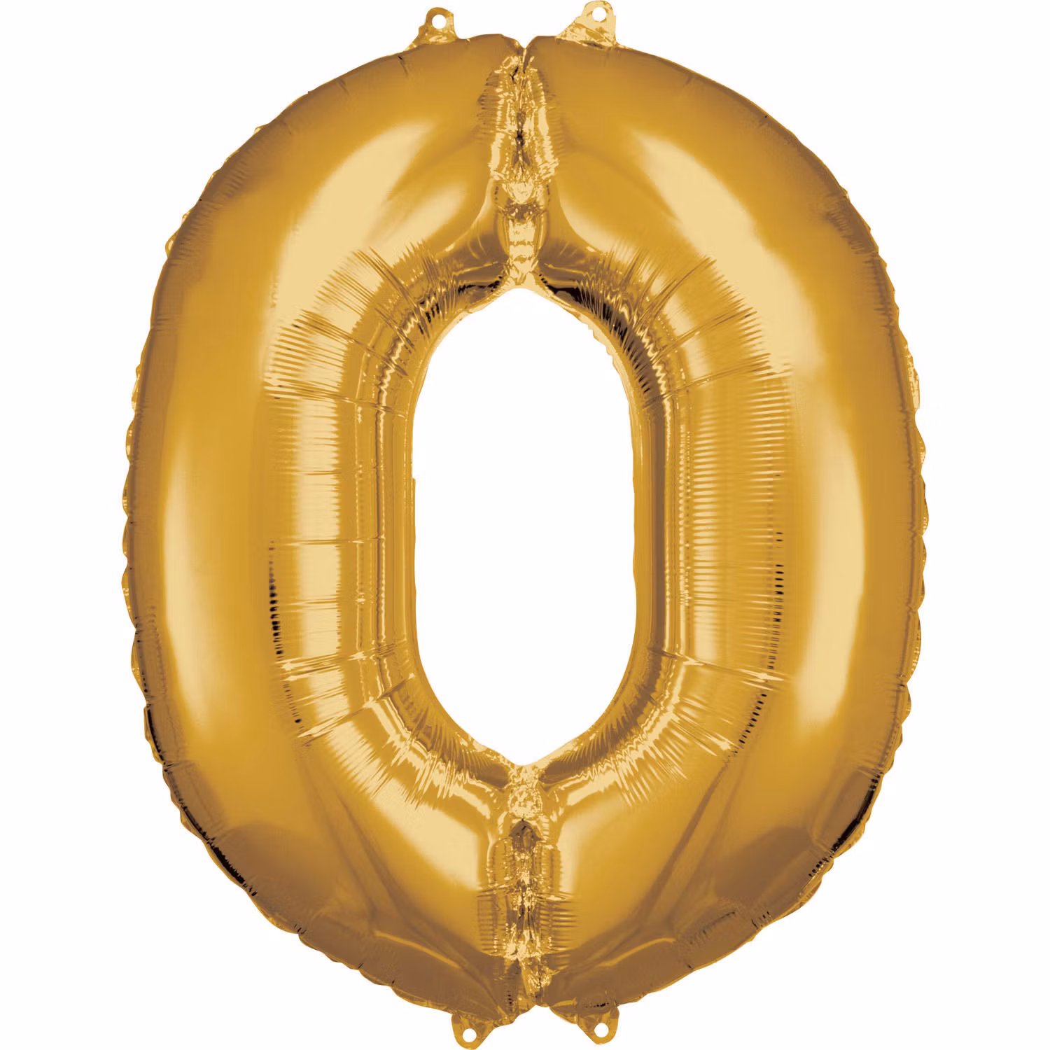 Sifferballonger Folie Super Shape Guld 86cm