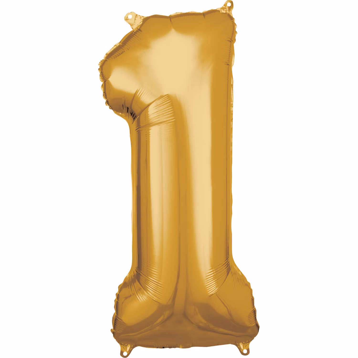 Sifferballonger Folie Super Shape Guld 86cm