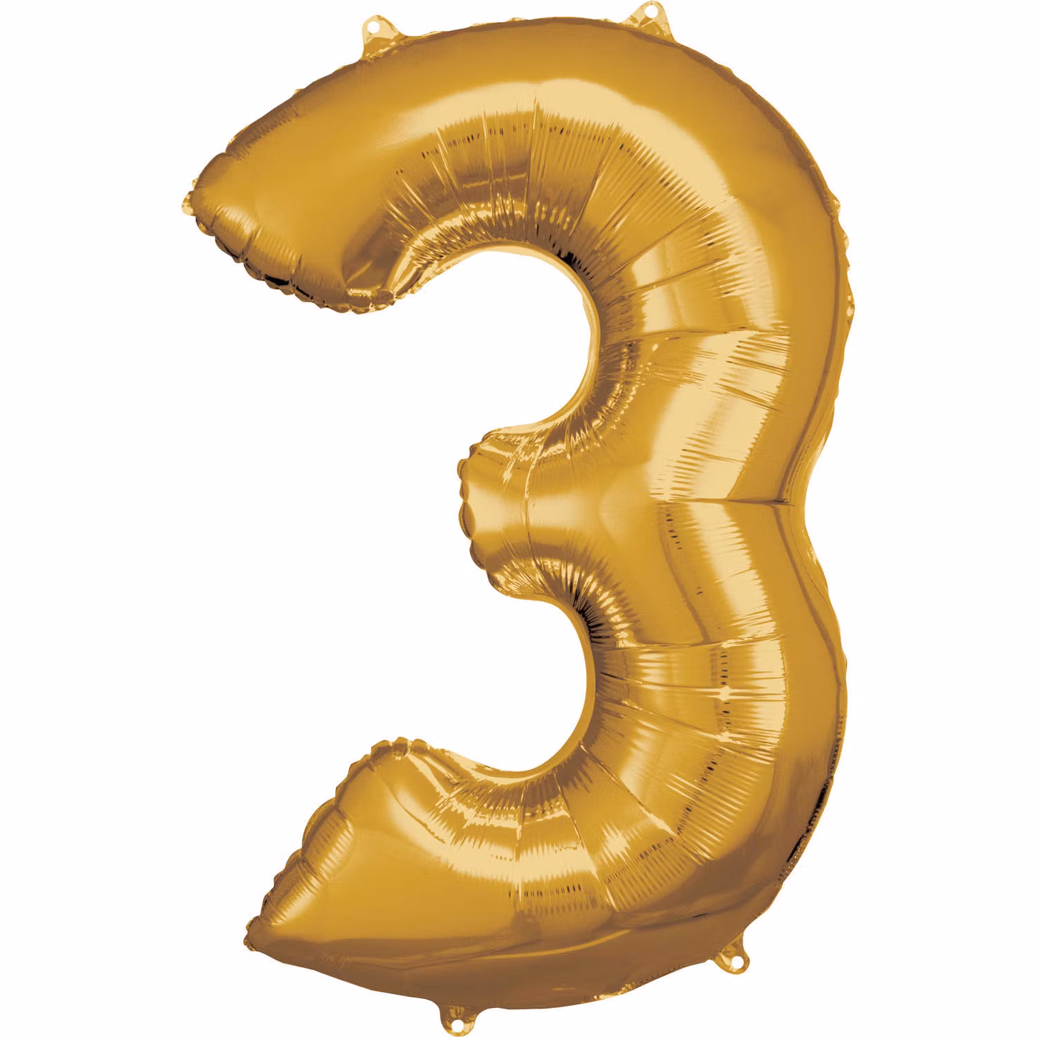 Sifferballonger Folie Super Shape Guld 86cm