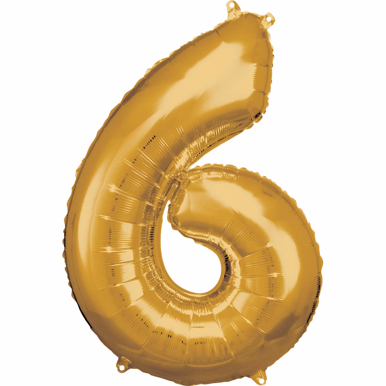 Sifferballonger Folie Super Shape Guld 86cm