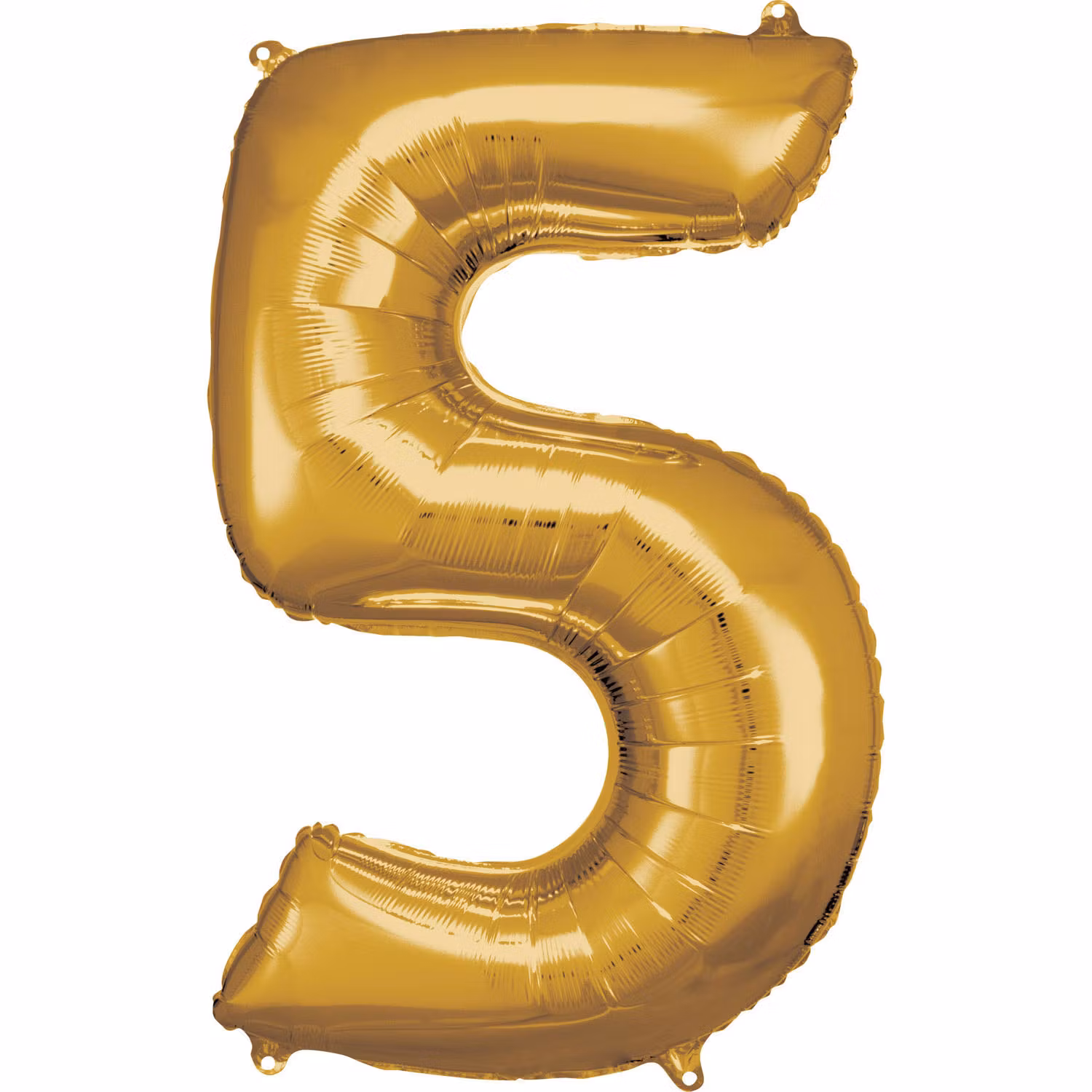 Sifferballonger Folie Super Shape Guld 86cm
