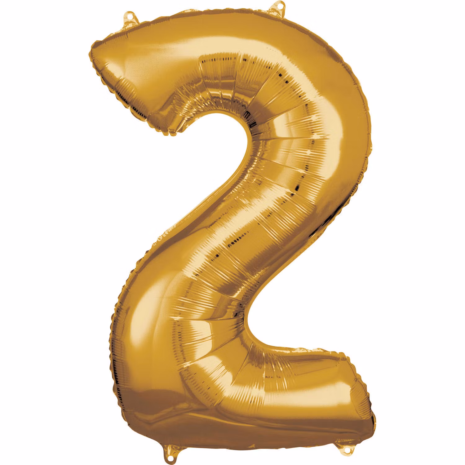 Sifferballonger Folie Super Shape Guld 86cm